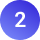 Icon - Number 2 in purple