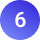 Icon - Number 6 in purple