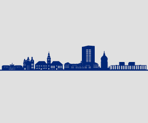 Silhouette - Mannheim skyline