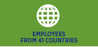 International employees at Hays International employees at Hays