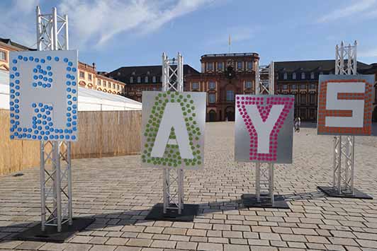 Hays Sponsoring an der Uni Mannheim