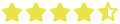 Rating stars: 4.5 out of 5 stars