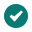 Icon - White tick on green circle